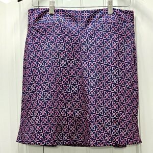 ☀️Croft & Barrow Skort in Navy, Pink, Purples. EUC-Size Small